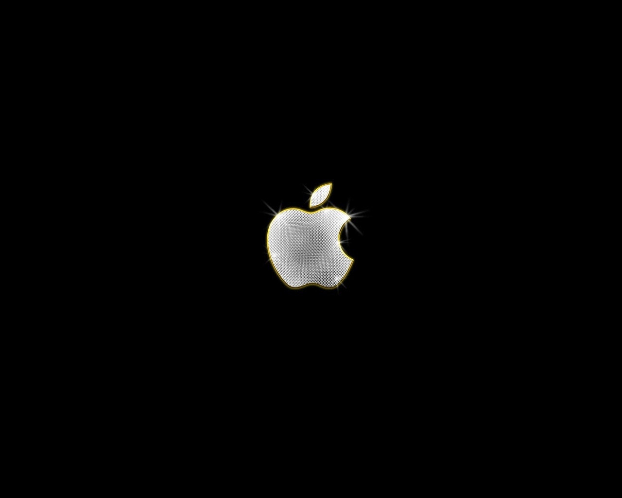 Apple Bling for 1280 x 1024 resolution