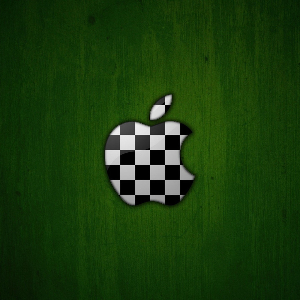 Apple Logo Cool for 1024 x 1024 iPad resolution