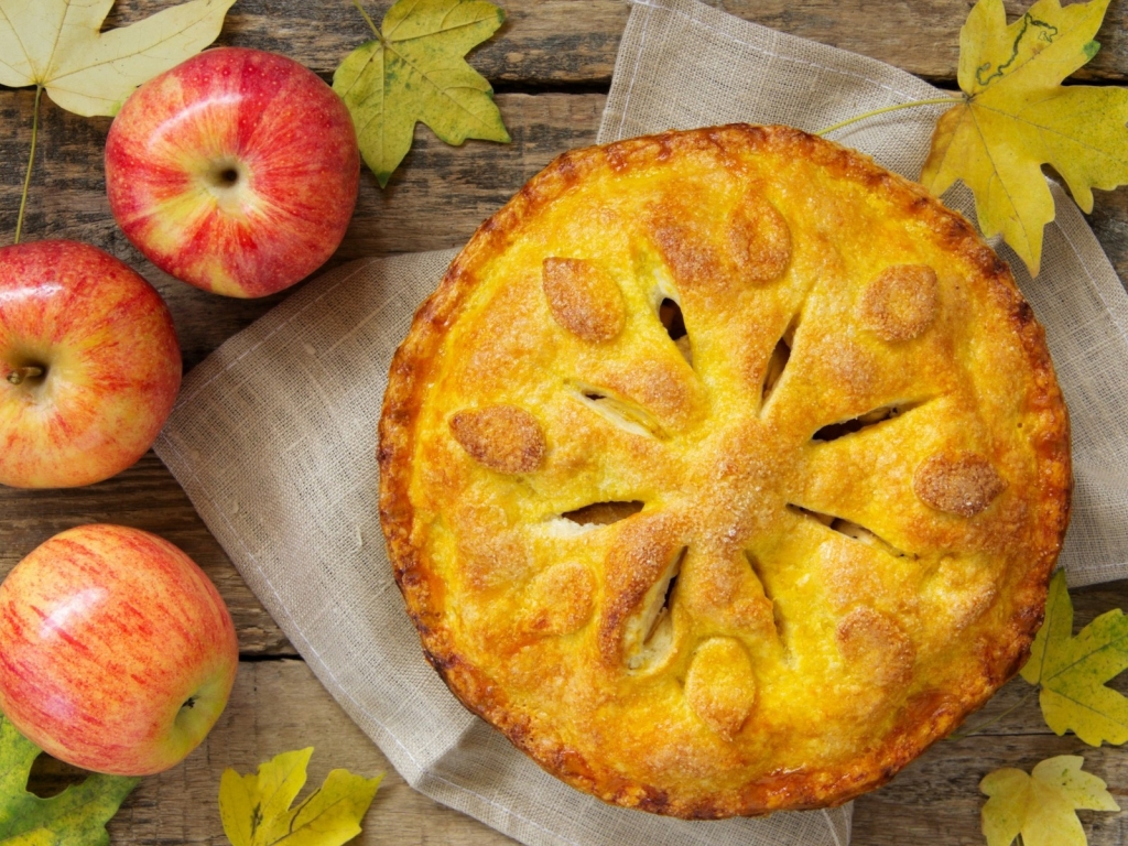 Apple Pie for 1024 x 768 resolution
