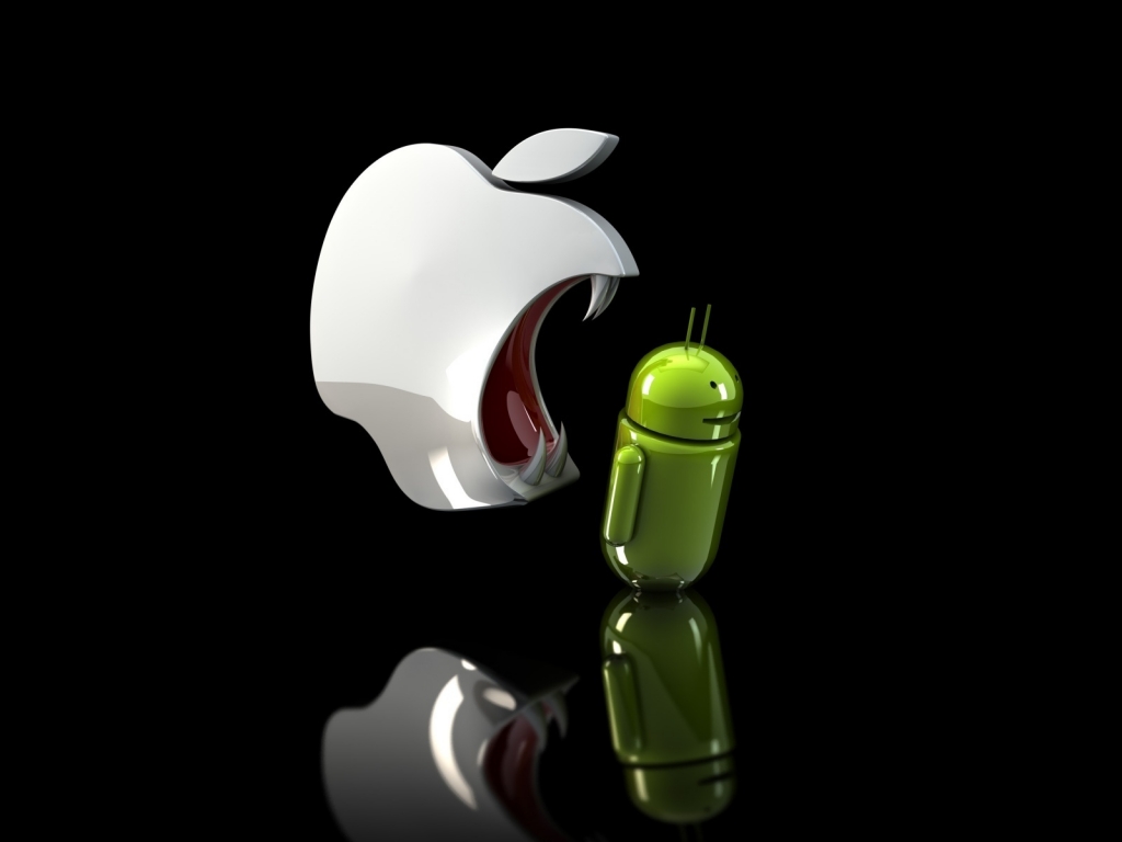 Apple Ready To Eat Android for 1024 x 768 resolution