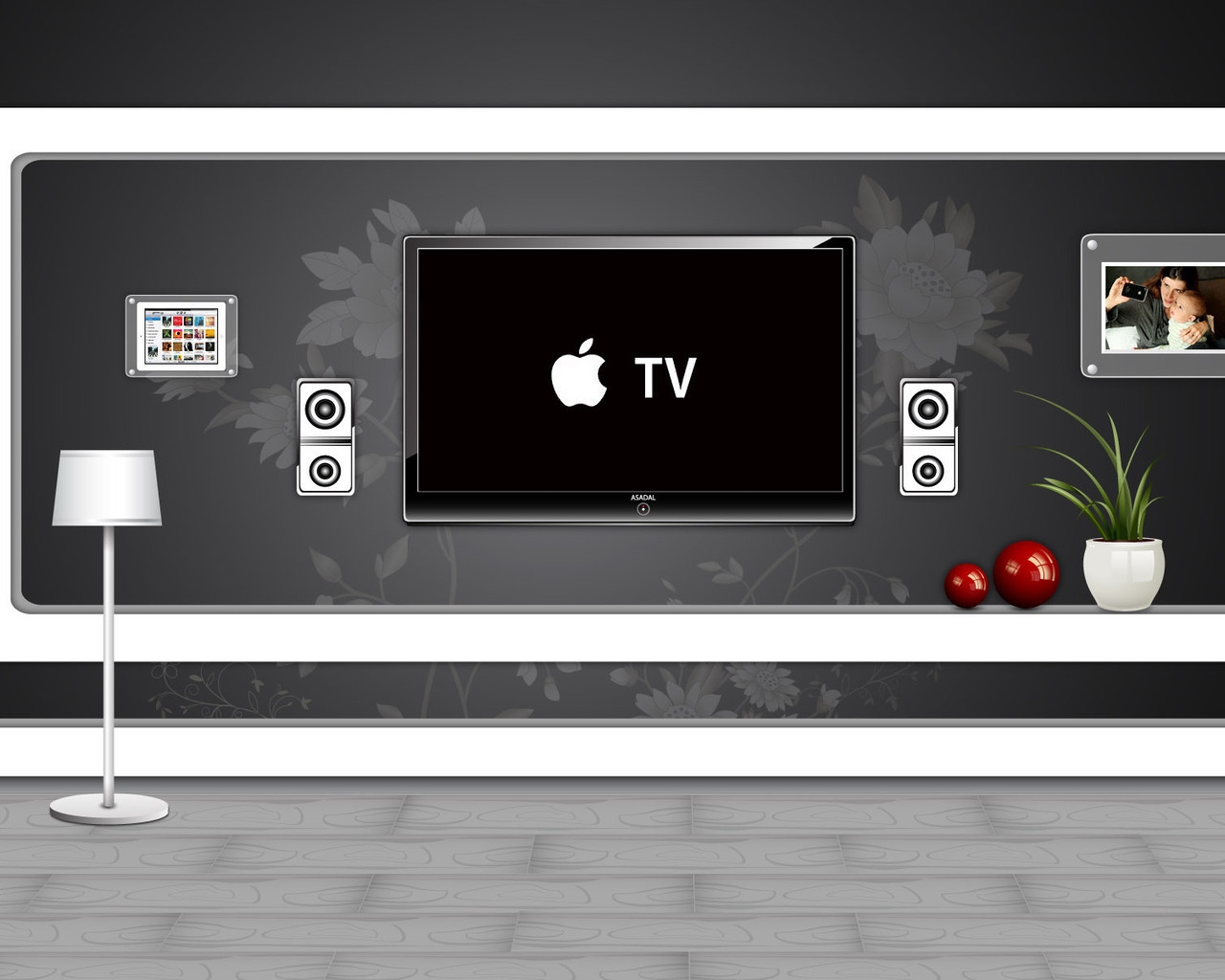 Apple TV for 1280 x 1024 resolution