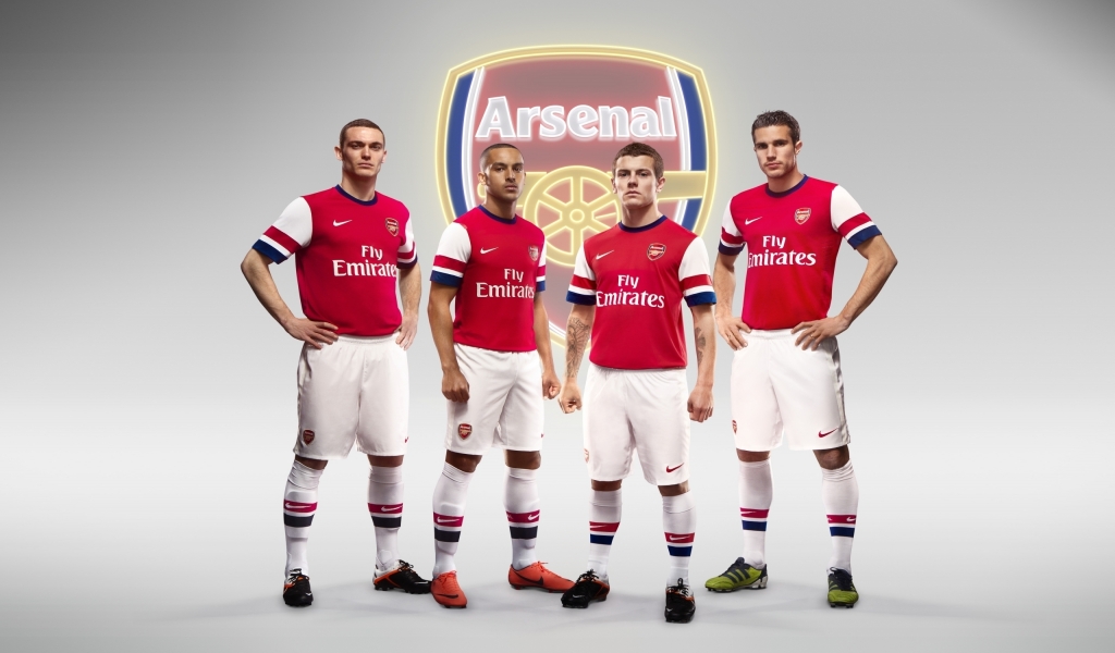 Arsenal Football Club for 1024 x 600 widescreen resolution