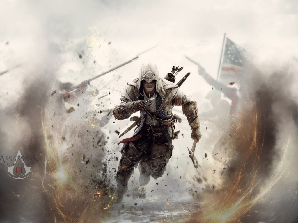 Assassins Creed 3 Game for 1024 x 768 resolution