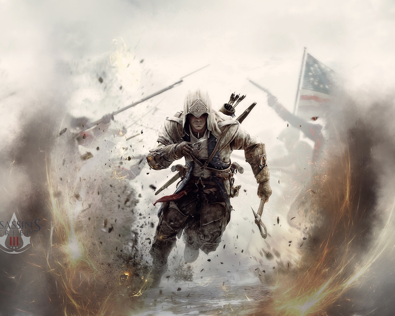 Assassins Creed 3 Game for 1280 x 1024 resolution