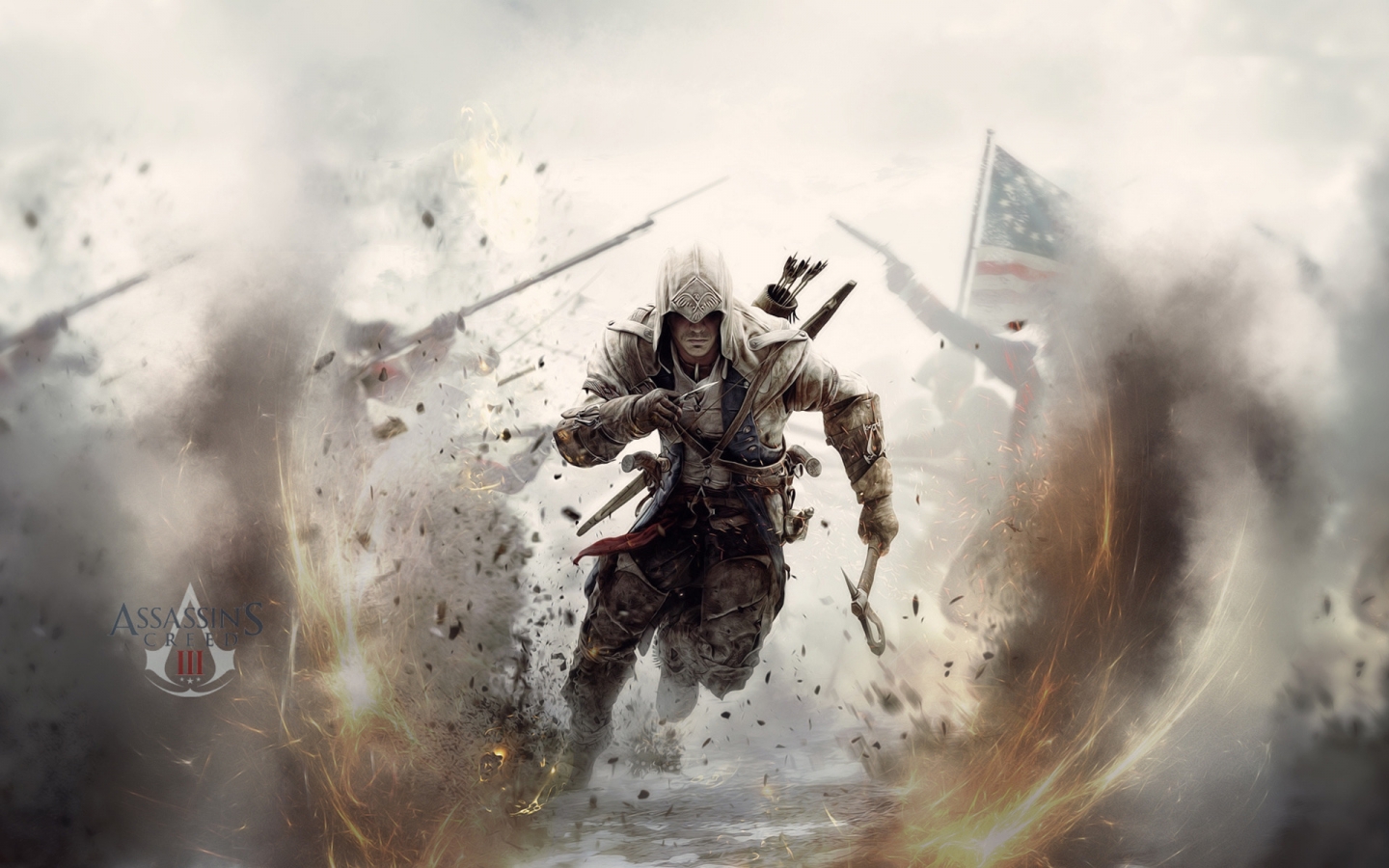 Assassins Creed 3 Game for 1440 x 900 widescreen resolution