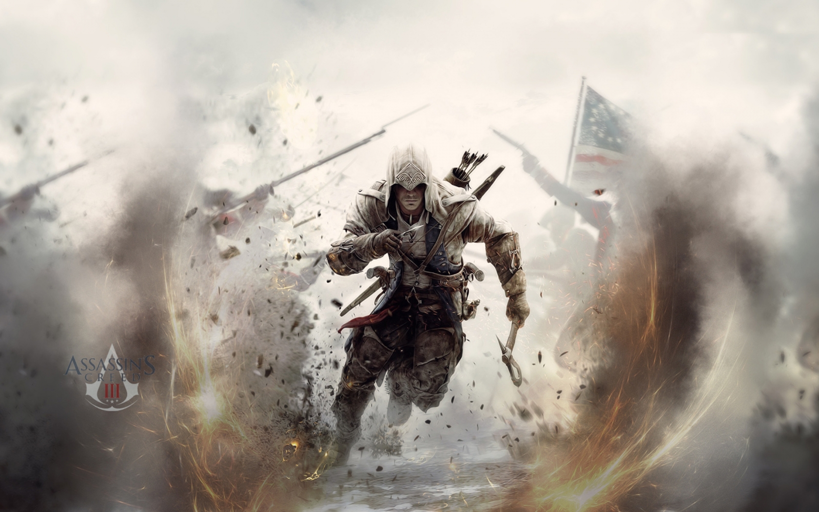 Assassins Creed 3 Game for 1680 x 1050 widescreen resolution