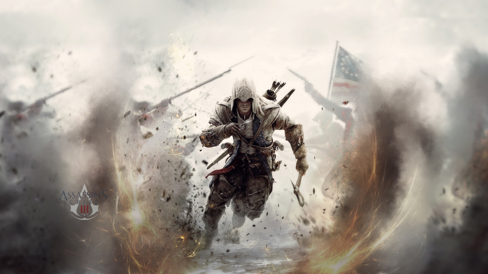 Assassins Creed 3 Game for 1680 x 945 HDTV resolution