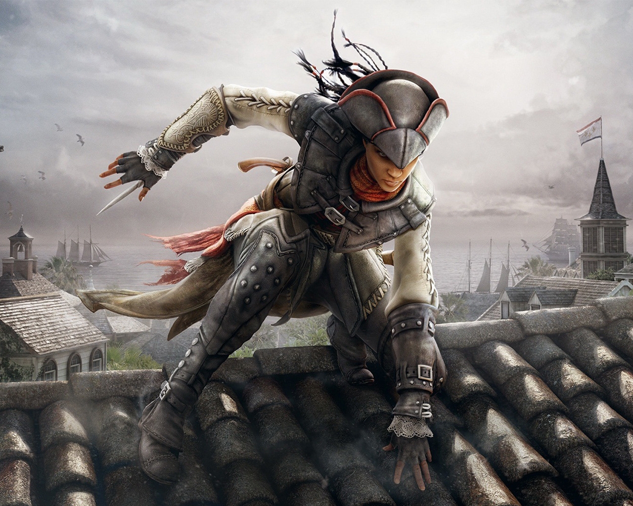 Assassins Creed 3 Liberation for 1280 x 1024 resolution