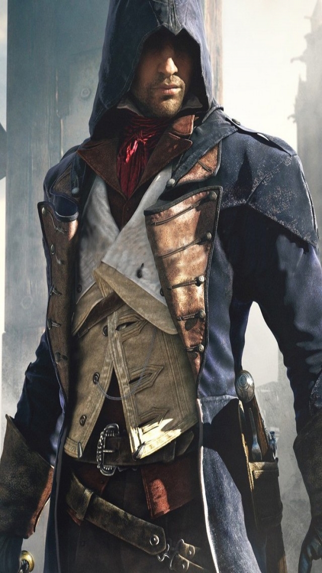 Assassins Creed Unity for 640 x 1136 iPhone 5 resolution