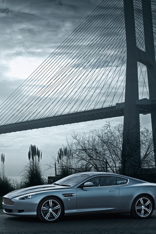 Aston Martin DB9 for 320 x 480 iPhone resolution