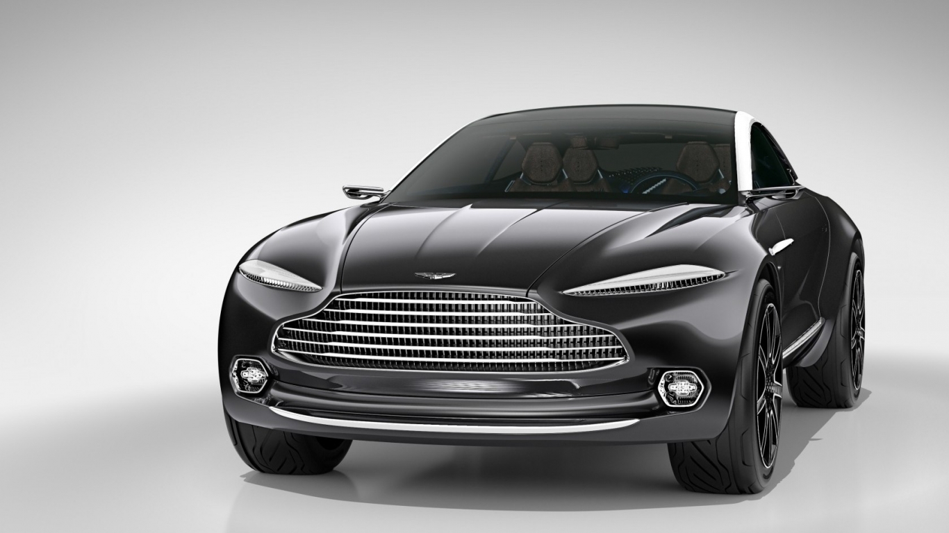 Aston Martin DBX Concept Front View for 1366 x 768 HDTV resolution