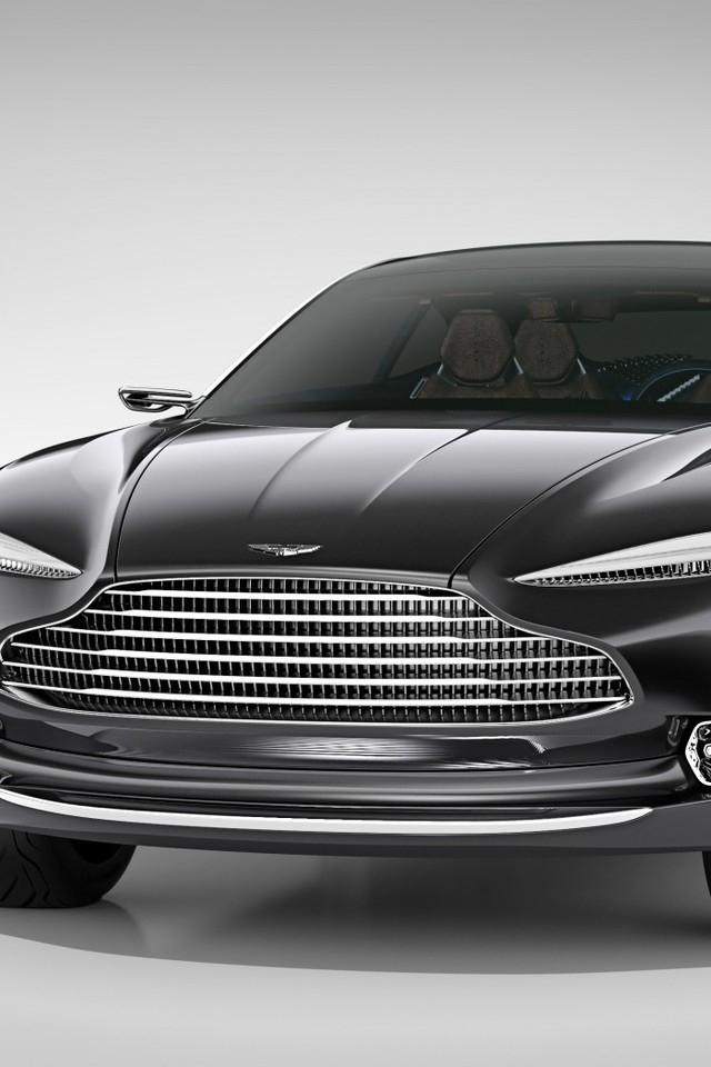 Aston Martin DBX Concept Front View for 640 x 960 iPhone 4 resolution