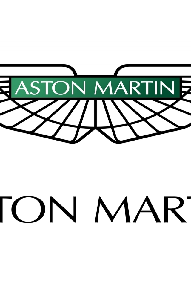 Aston Martin Logo for 640 x 960 iPhone 4 resolution