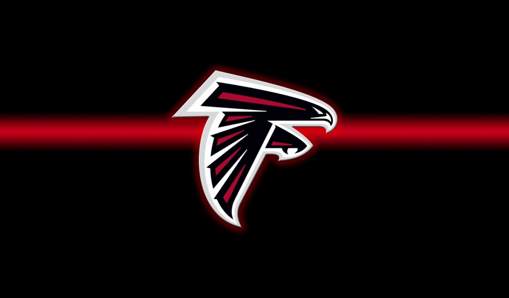 Atlanta Falcons Logo for 1024 x 600 widescreen resolution