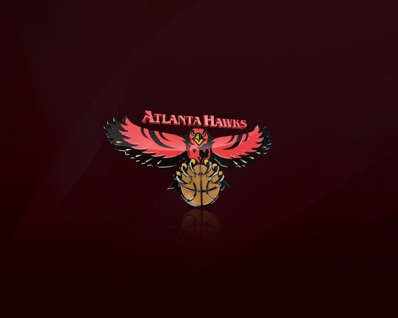 Atlanta Hawks Logo for 1280 x 1024 resolution
