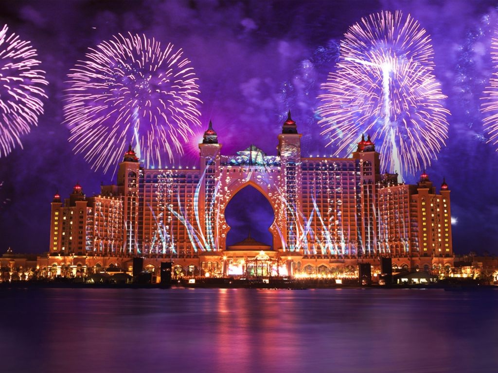 Atlantis The Palm Hotel for 1024 x 768 resolution