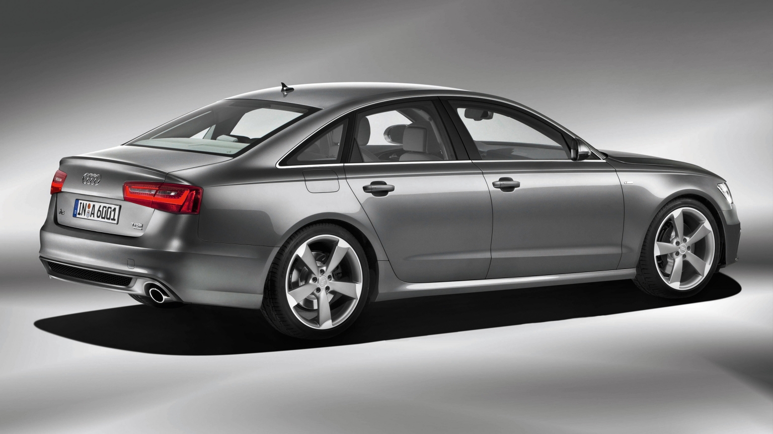 Audi A6 2012 for 1536 x 864 HDTV resolution