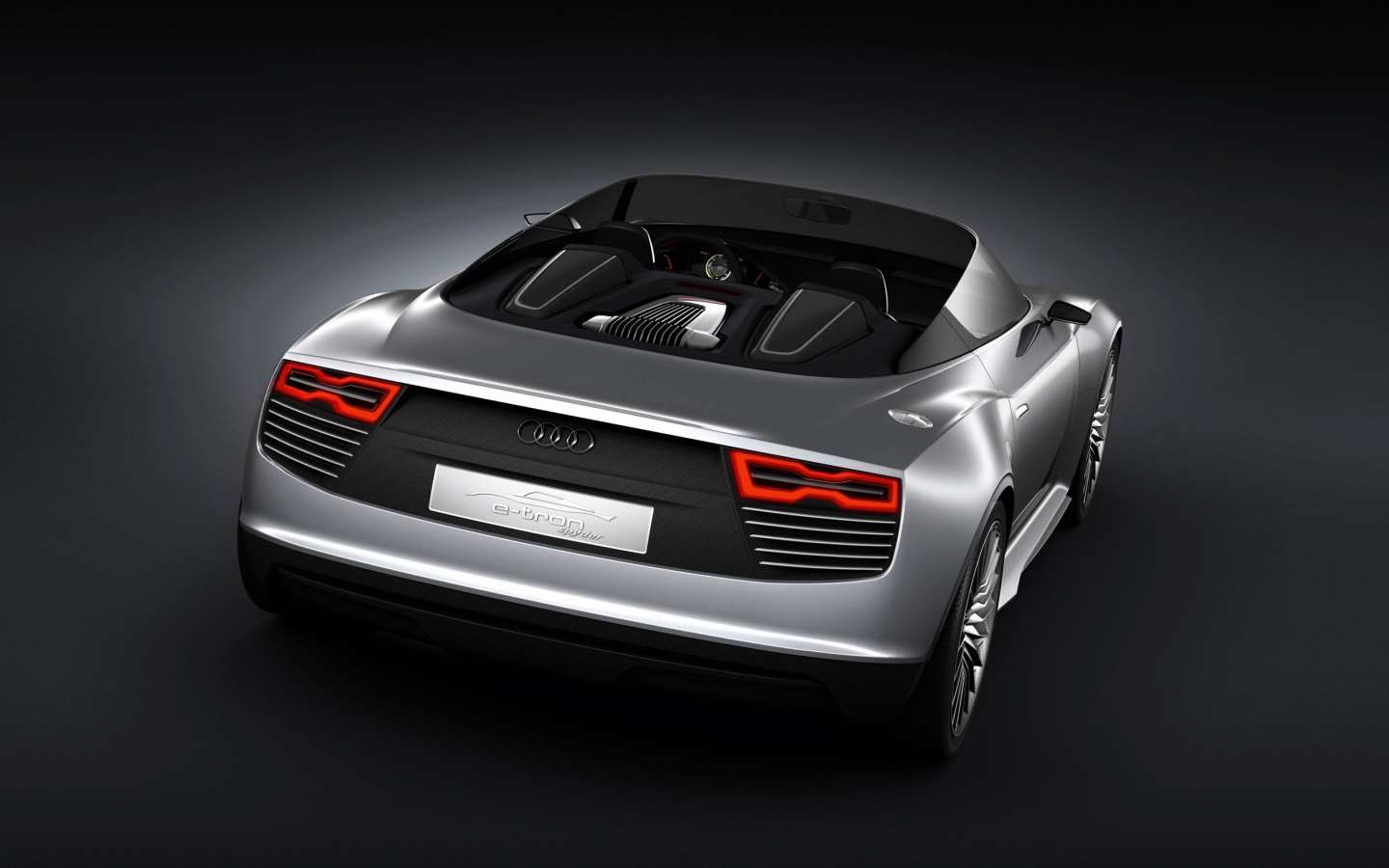 Audi E-Tron Spyder Rear for 1440 x 900 widescreen resolution