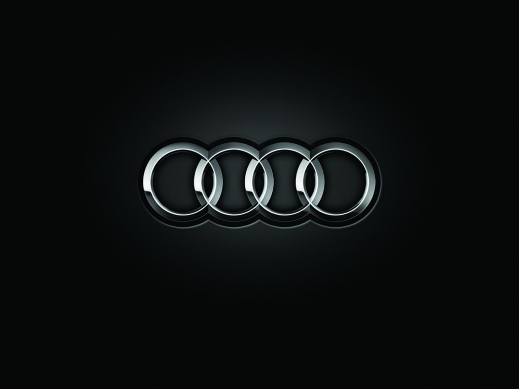Audi Logo for 1024 x 768 resolution