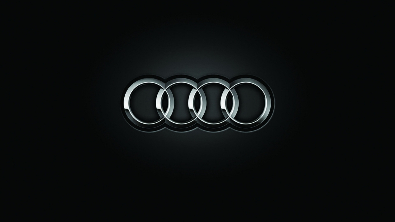 Audi Logo for 1280 x 720 HDTV 720p resolution
