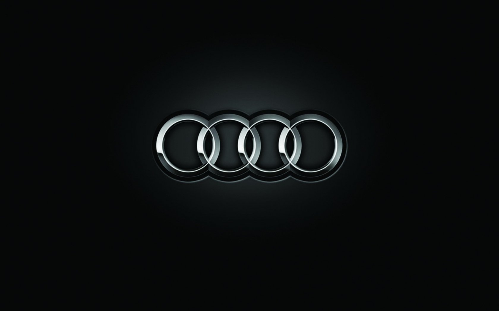 Audi Logo for 1680 x 1050 widescreen resolution