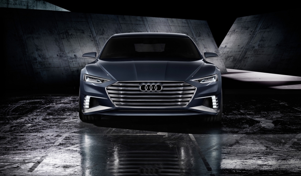 Audi Prologue Avant Front View for 1024 x 600 widescreen resolution
