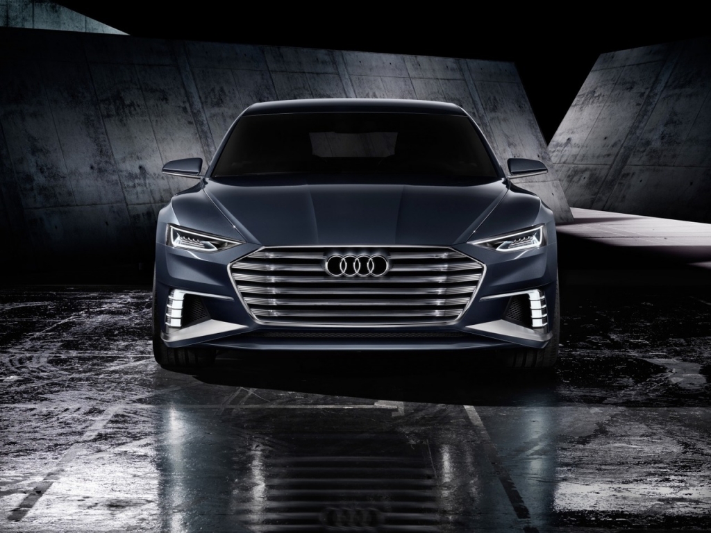 Audi Prologue Avant Front View for 1024 x 768 resolution