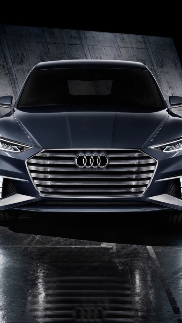 Audi Prologue Avant Front View for 640 x 1136 iPhone 5 resolution