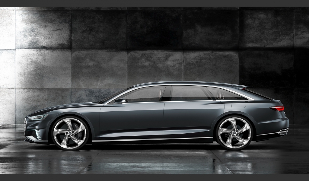 Audi Prologue Side View for 1024 x 600 widescreen resolution