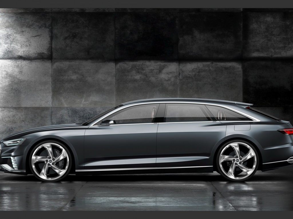 Audi Prologue Side View for 1024 x 768 resolution