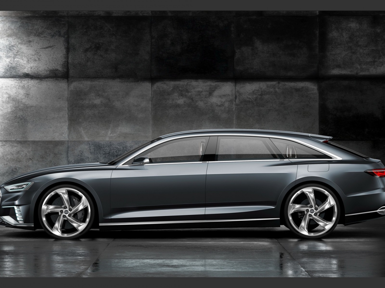 Audi Prologue Side View for 1280 x 960 resolution