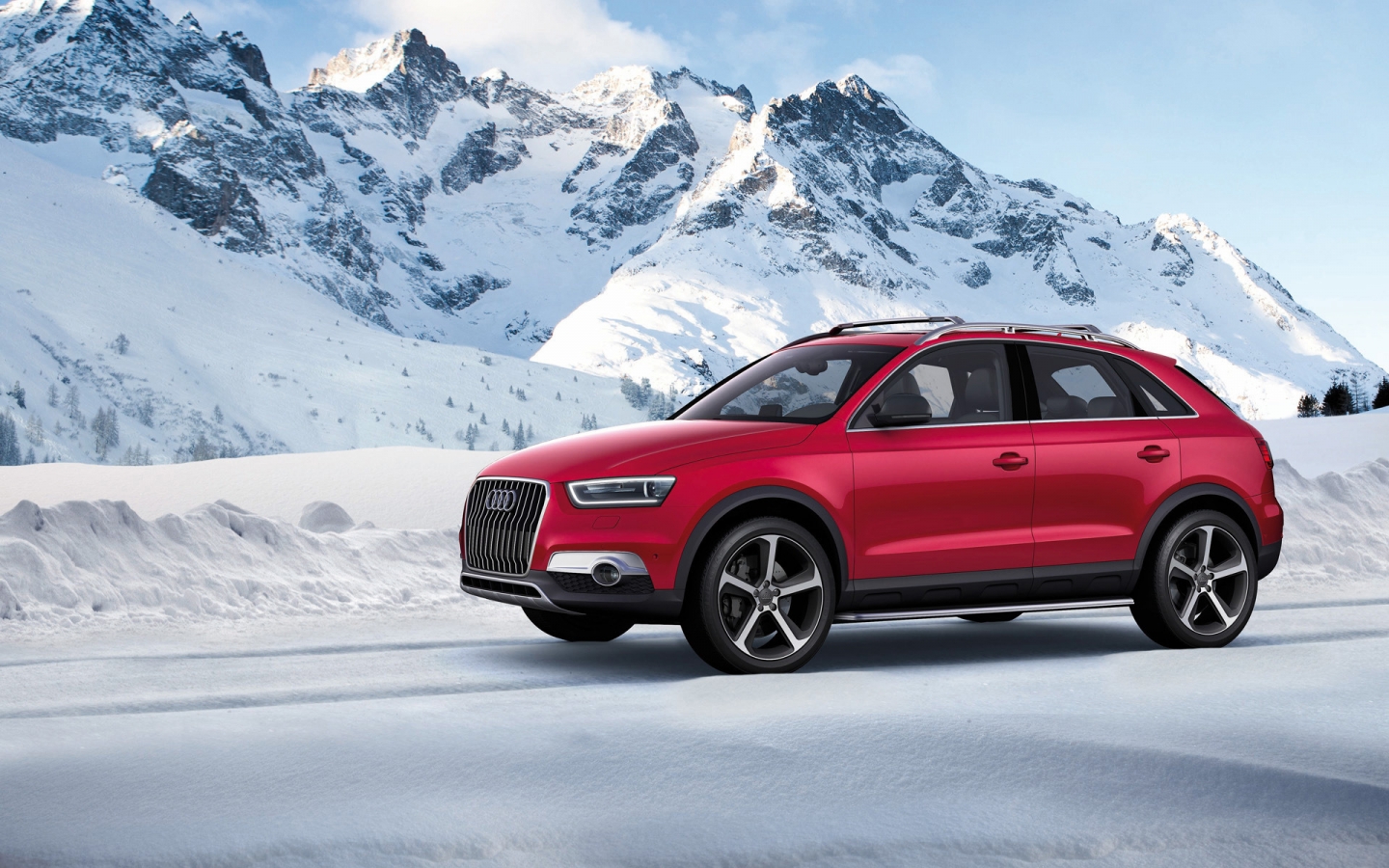 Audi Q3 Vail 2012 for 1440 x 900 widescreen resolution
