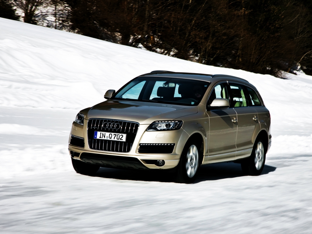 Audi Q7 Winter for 1024 x 768 resolution