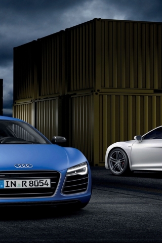 Audi R8 V10 for 320 x 480 iPhone resolution