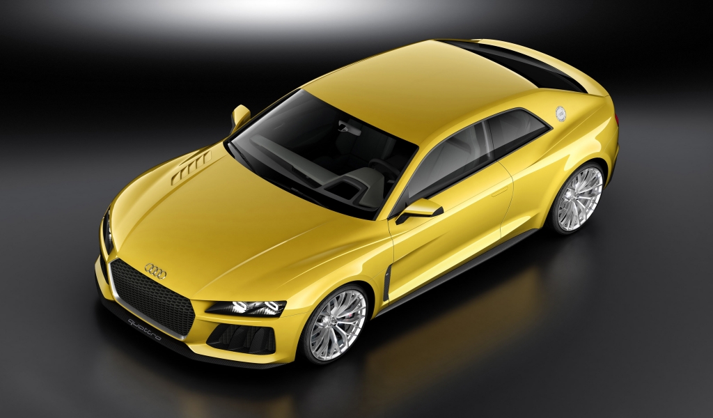 Audi Sport Quattro Concept for 1024 x 600 widescreen resolution