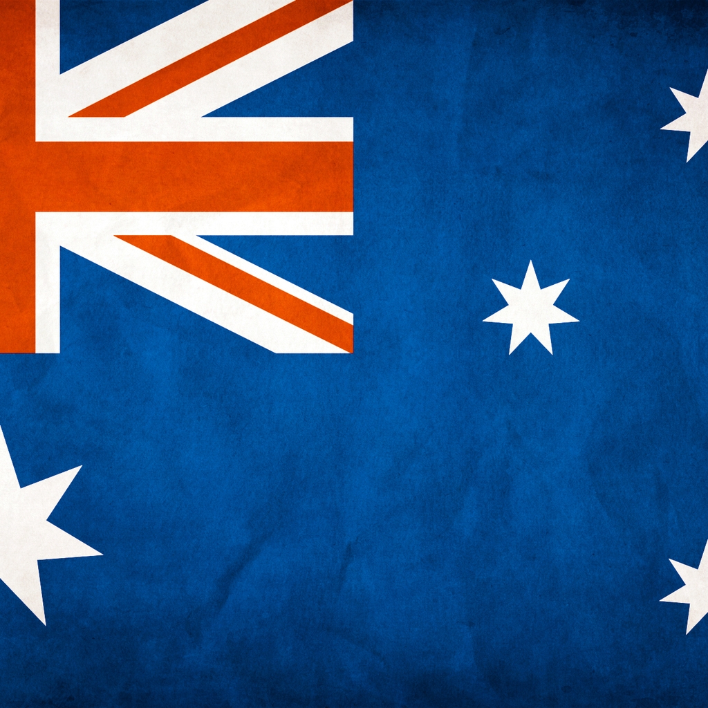 Australia Flag for 1024 x 1024 iPad resolution