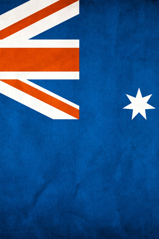 Australia Flag for 640 x 960 iPhone 4 resolution