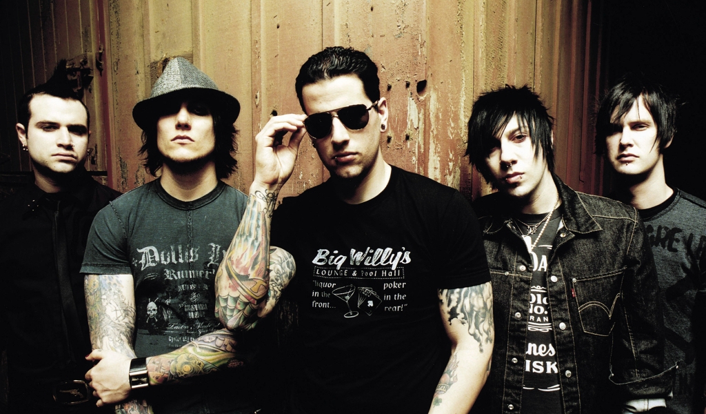 Avenged Sevenfold for 1024 x 600 widescreen resolution