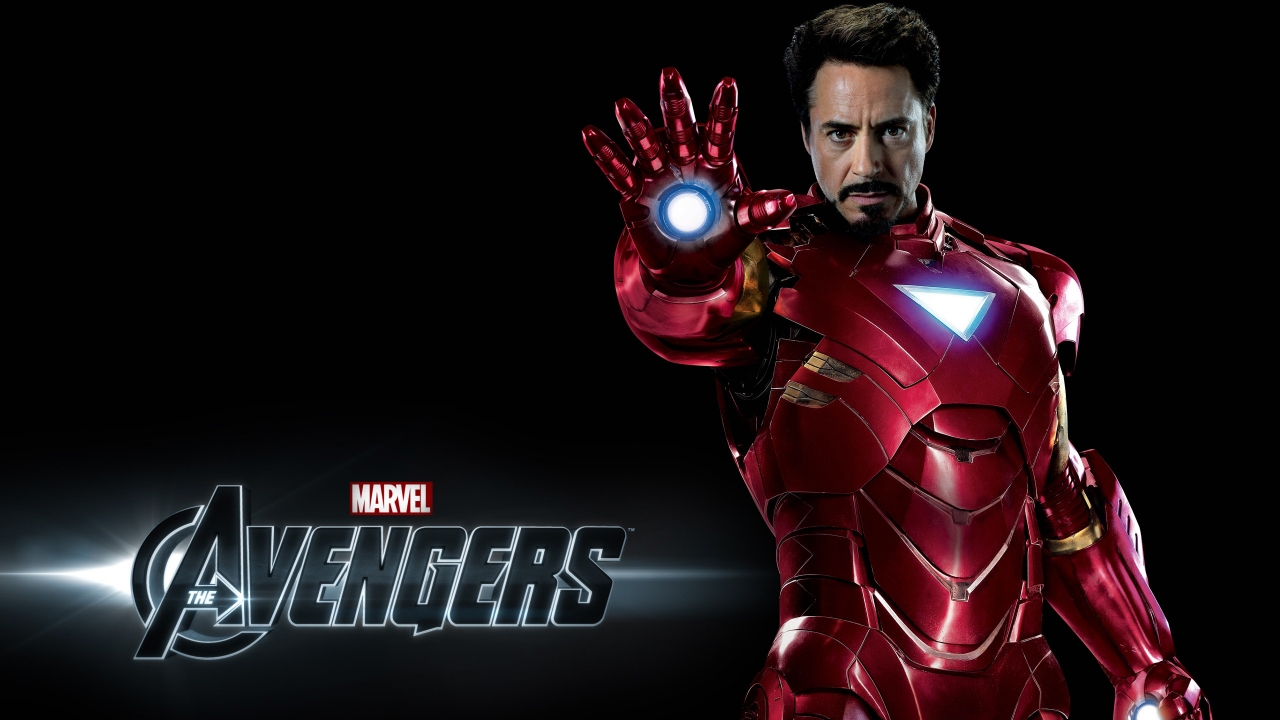 Avengers Iron Man for 1280 x 720 HDTV 720p resolution