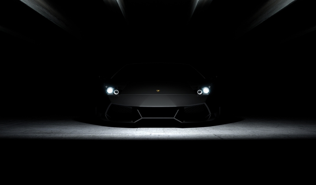 Aventador in Dark for 1024 x 600 widescreen resolution