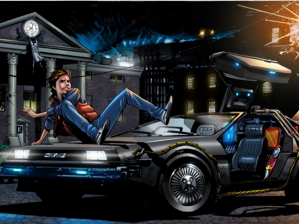Back to the Future 4 Art for 1024 x 768 resolution