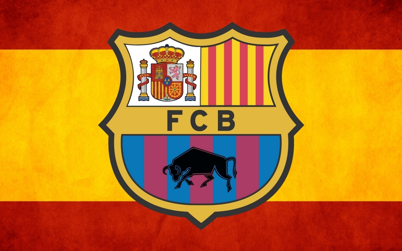 Barca Logo for 1280 x 800 widescreen resolution