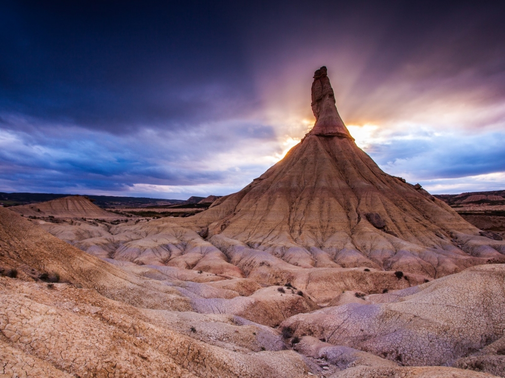 Bardenas Reales Natural Park for 1024 x 768 resolution