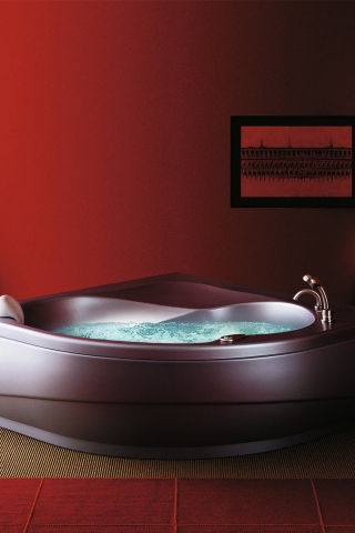 Bathroom Jacuzzi for 320 x 480 iPhone resolution