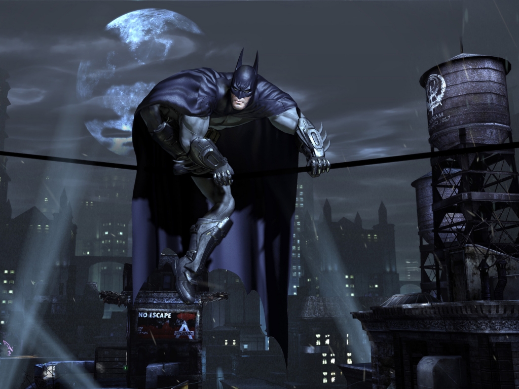 Batman Alone for 1024 x 768 resolution