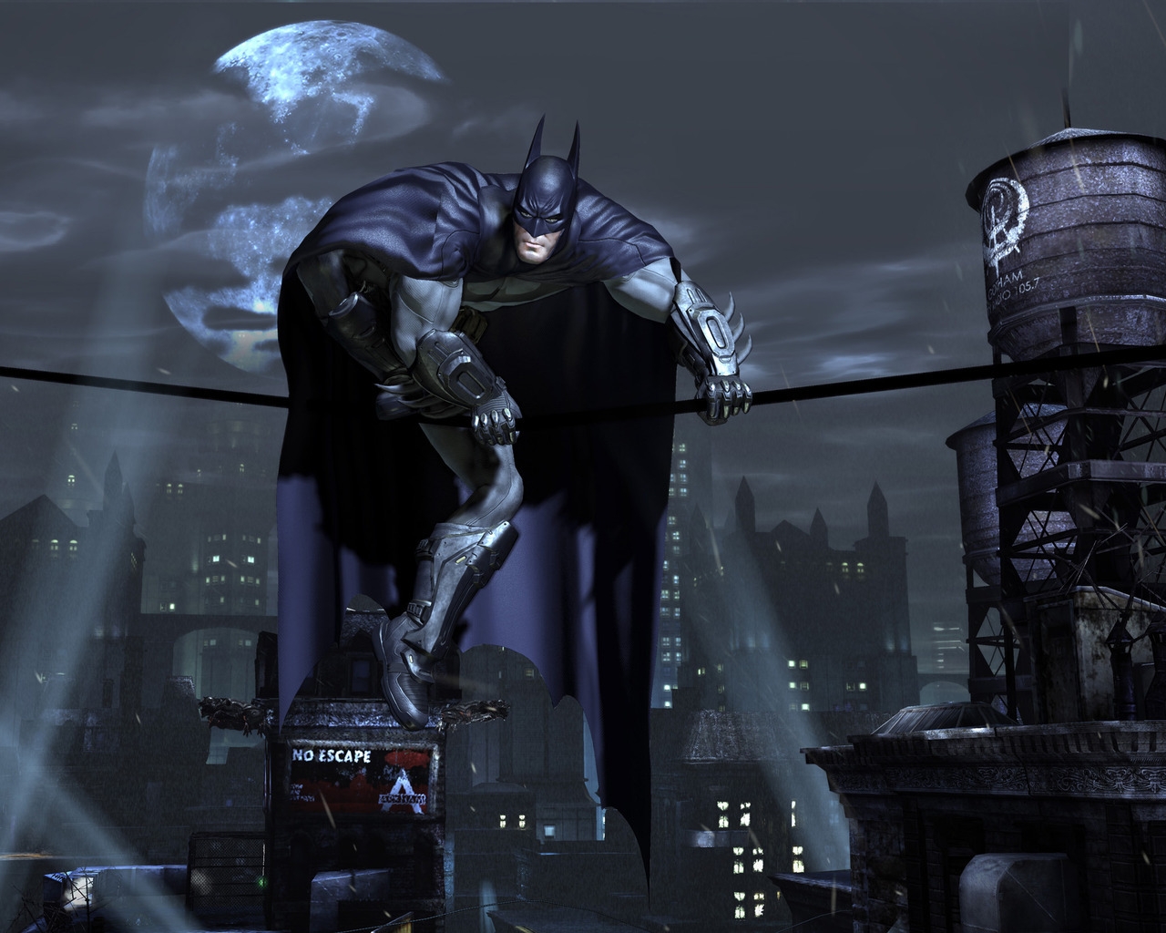 Batman Alone for 1280 x 1024 resolution