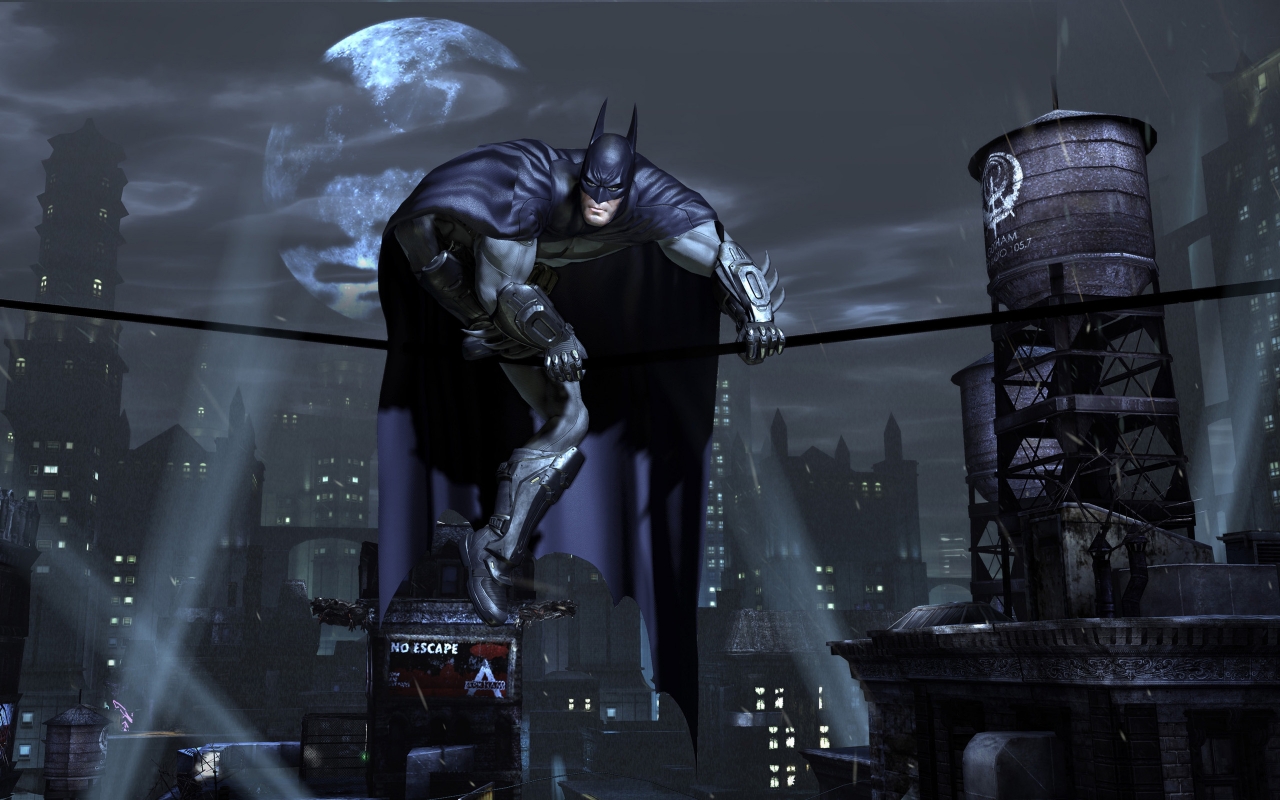 Batman Alone for 1280 x 800 widescreen resolution