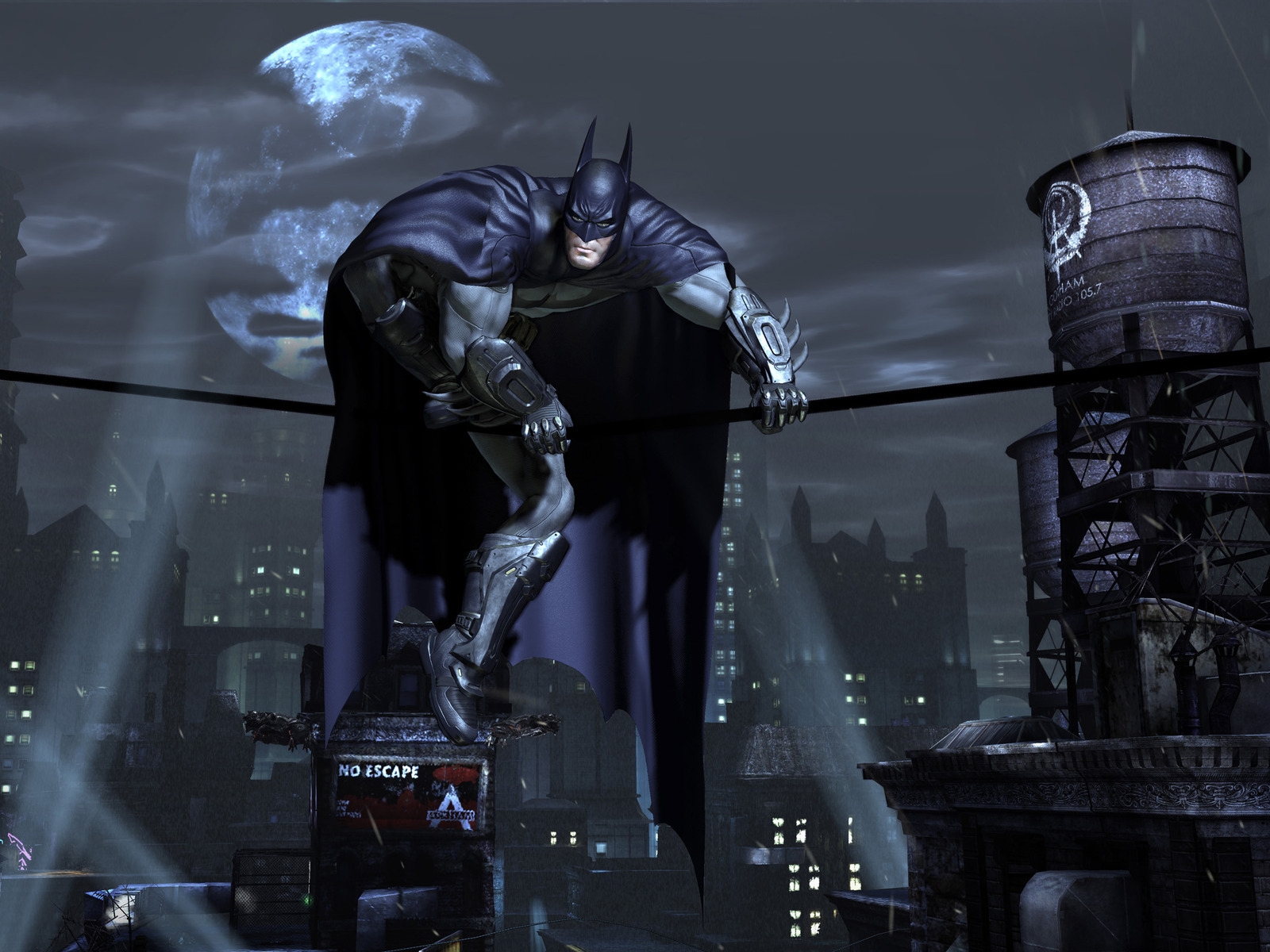 Batman Alone for 1600 x 1200 resolution