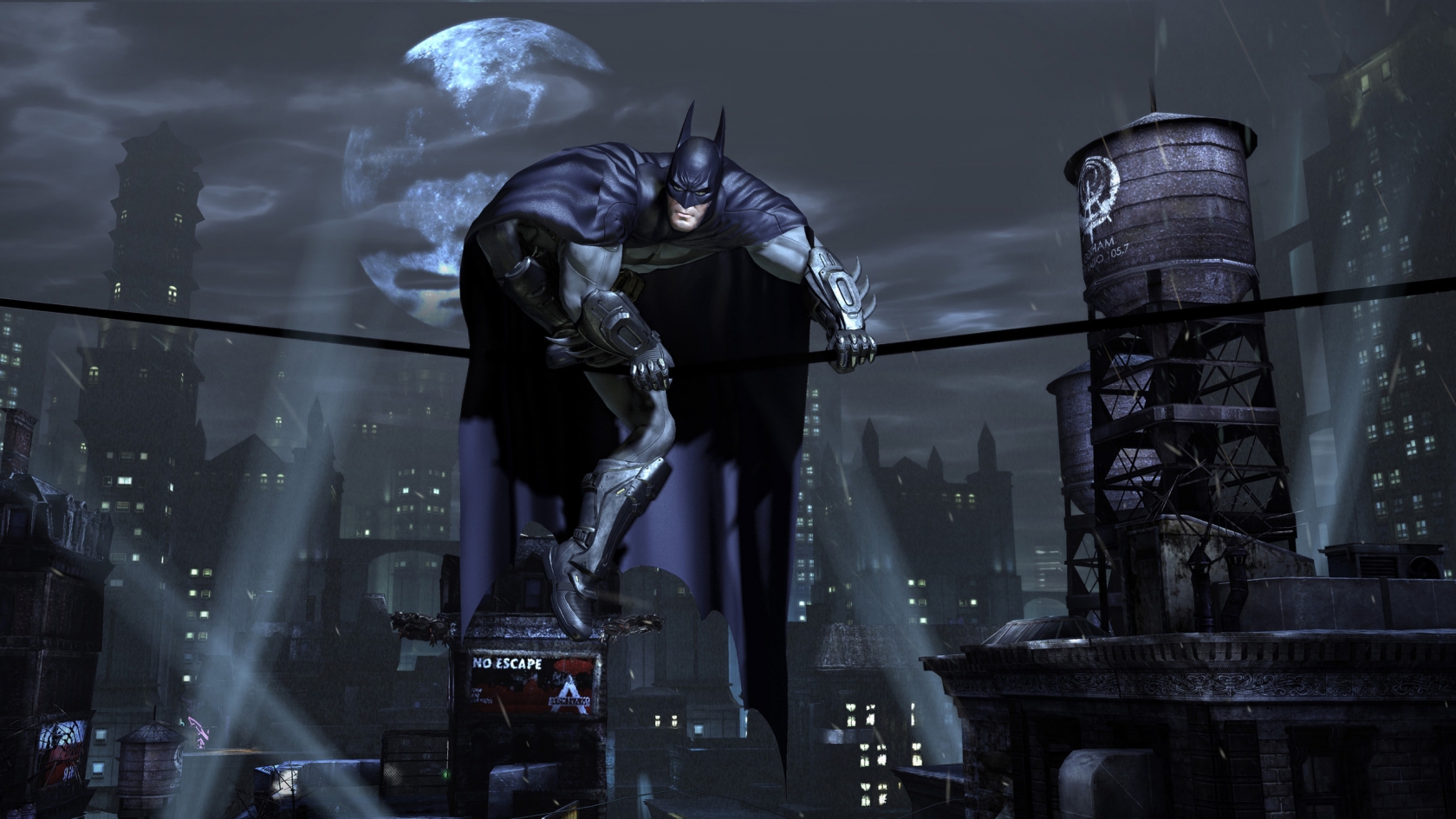 Batman Alone for 1680 x 945 HDTV resolution