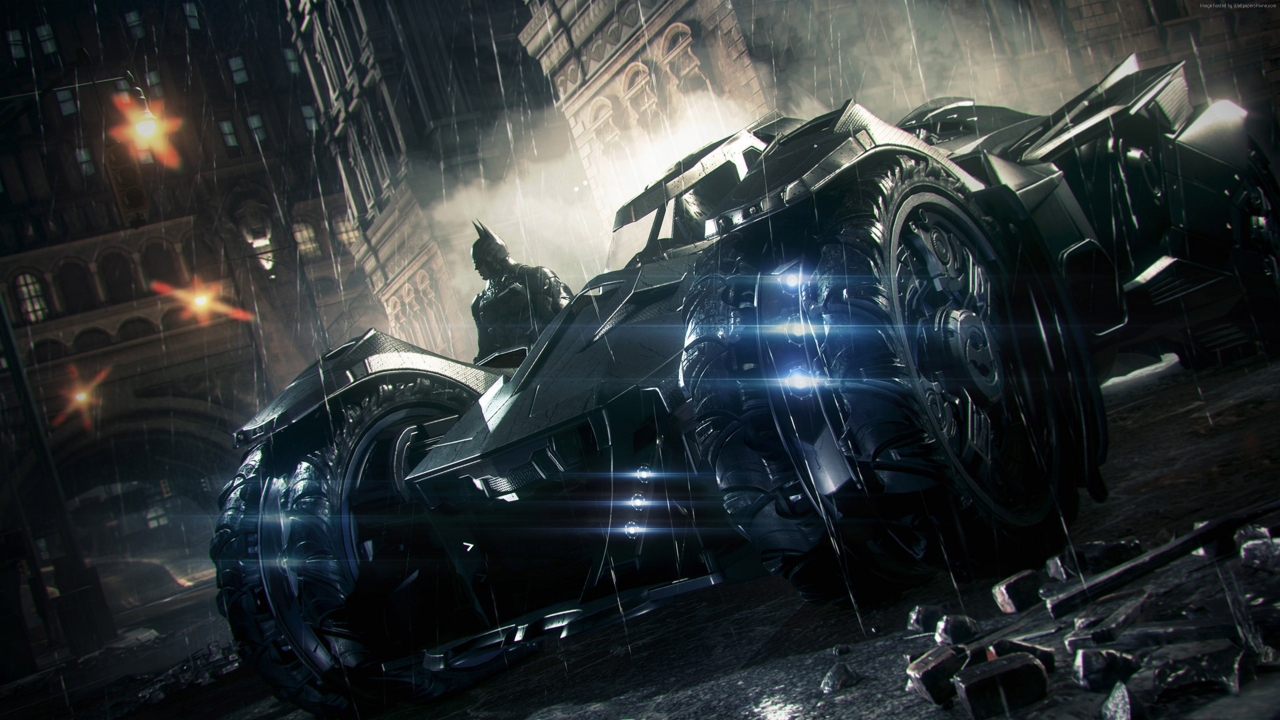 Batman Arkham Knight 3 Car for 1280 x 720 HDTV 720p resolution